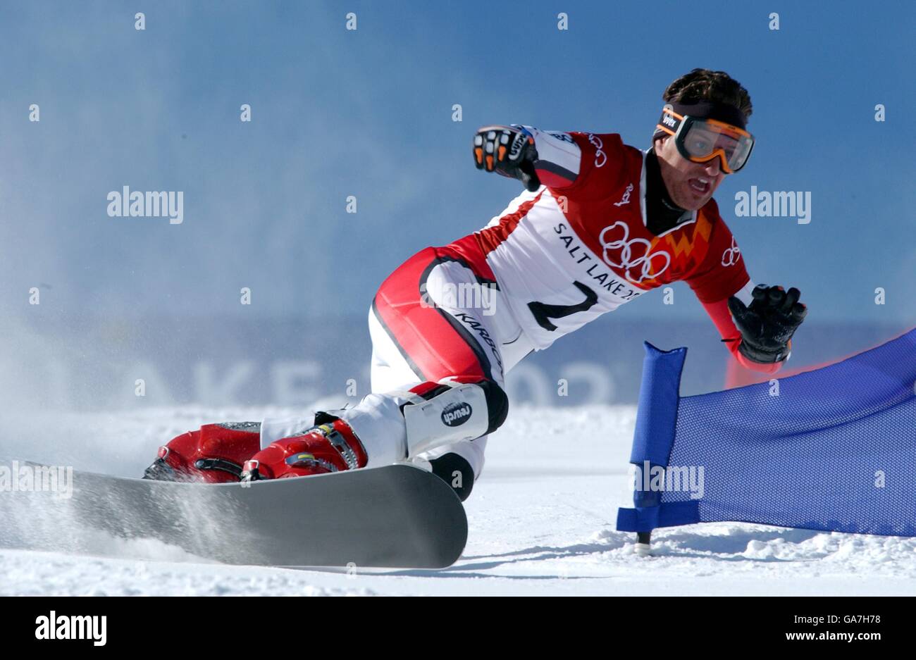 Winter Olympics Salt Lake City 2002 Snowboarding Men's Parallel