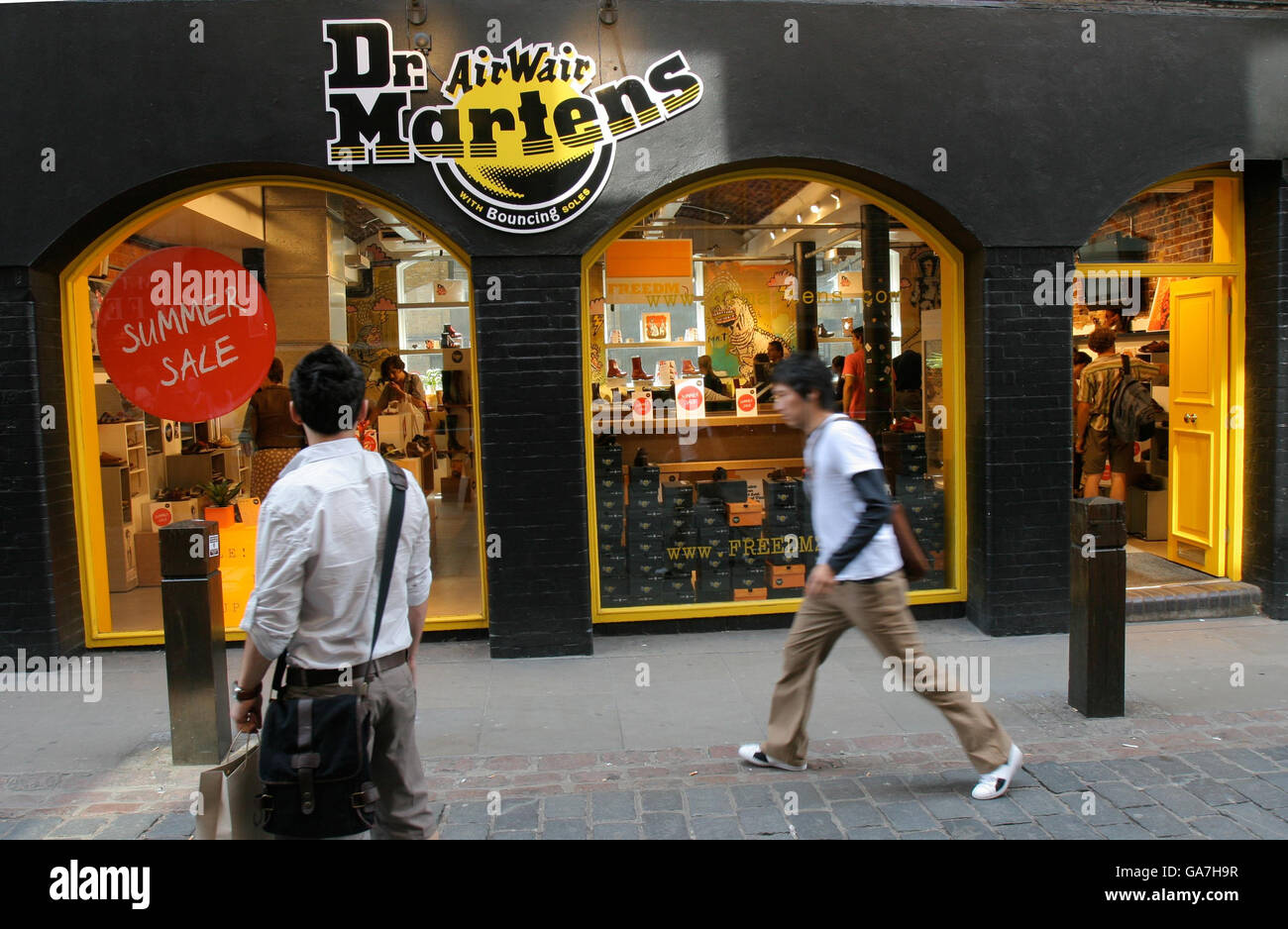 General view of a Dr. Martens store in Covent Garden, central London Stock  Photo - Alamy