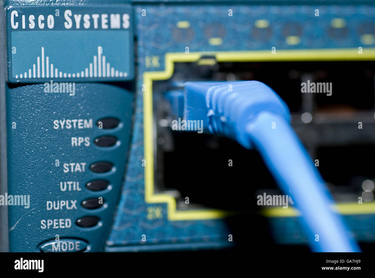 Cisco systems ethernet switch hi-res stock photography and images - Alamy