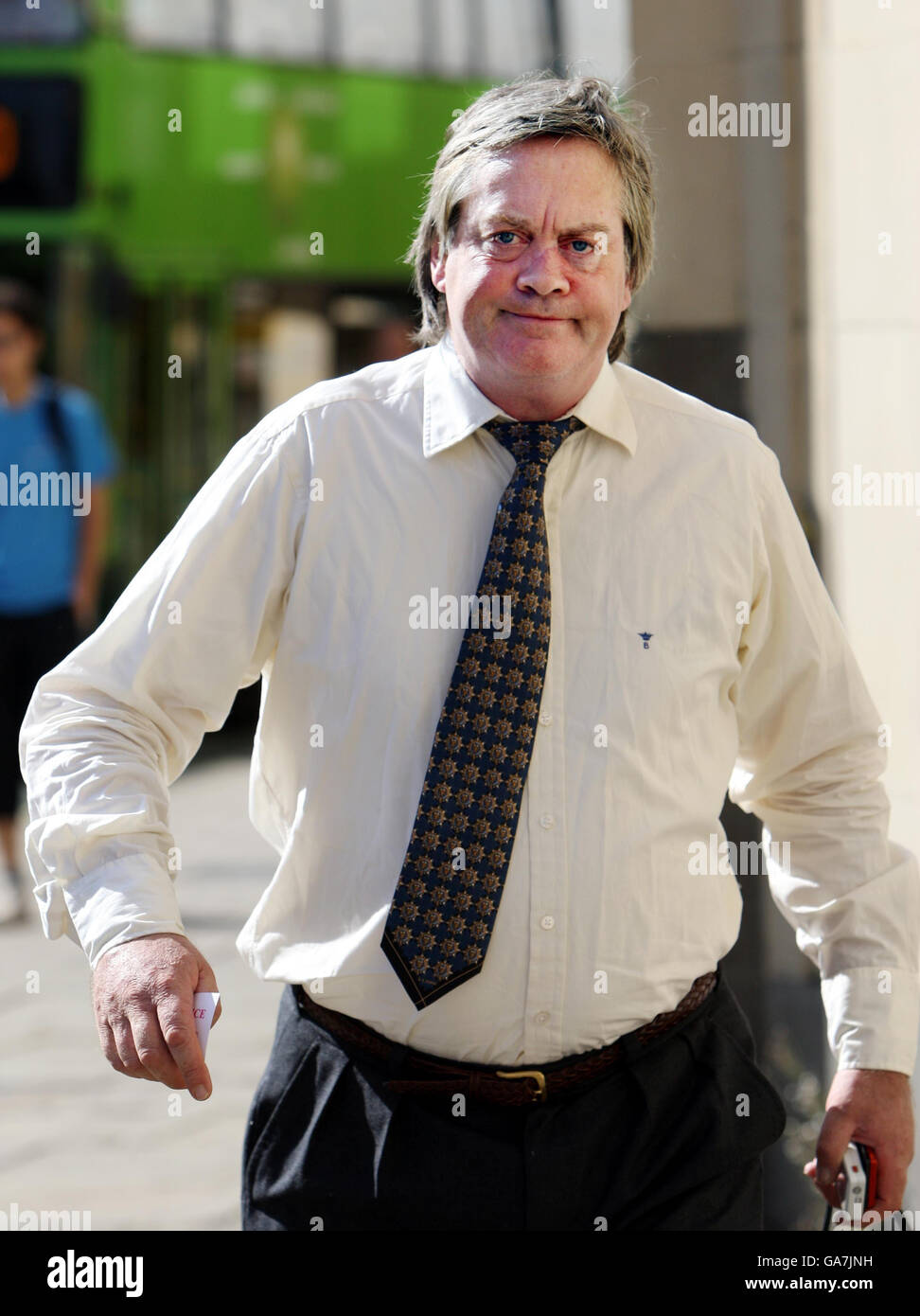 The Marquis of Blandford, Charles James Spencer-Churchill, arrives at Oxford Crown Court where he admitted a charge of dangerous driving on the A4260 between Banbury and Wootton, Oxon, in January this year. Stock Photo