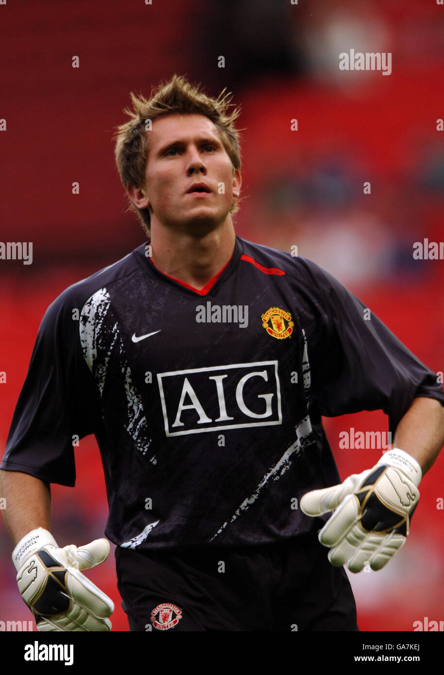 Photo Autographiée Tomasz Kuszczak - Manchester United - Format A4 Avec Certificat D'authenticité