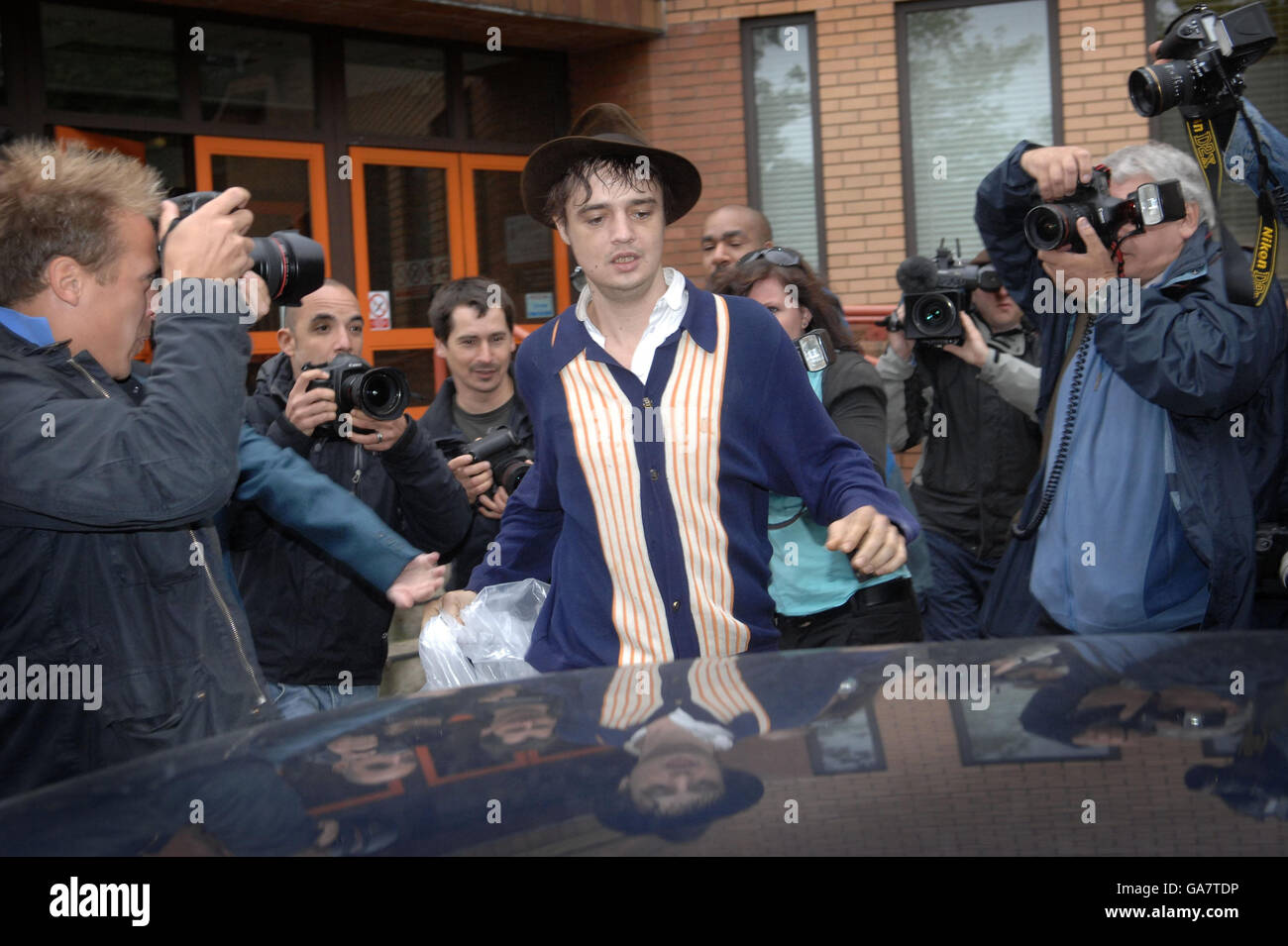 Pete Doherty Escapes Jail Again - London Stock Photo