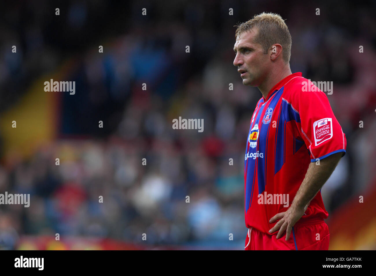 Soccer - Coca-Cola Football League Championship - Crystal Palace v Leicester City - Selhurst Park. Crystal Palace's James Scowcroft Stock Photo