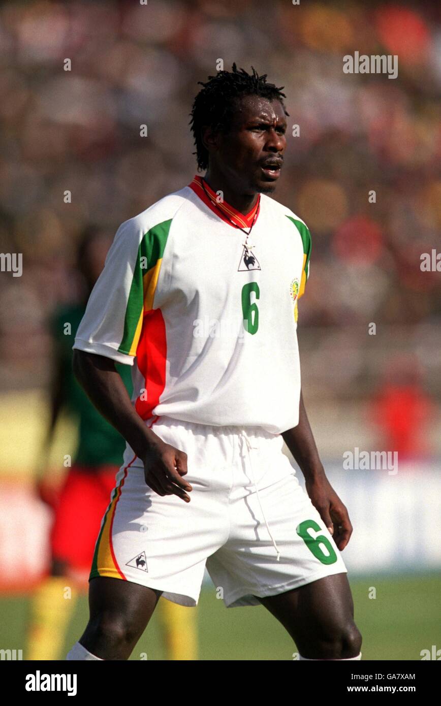 Soccer - African Nations Cup Mali 2002 - Final - Senegal v Cameroon. Aliou Cisse, Senegal Stock Photo
