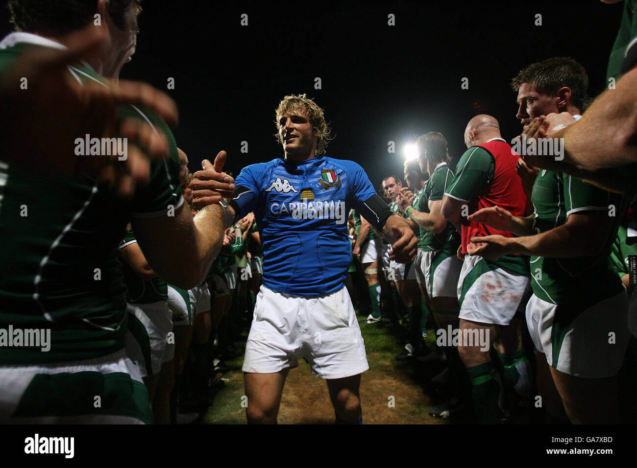Rugby Union - International - Ireland v Italy - Ravenhill Stock Photo