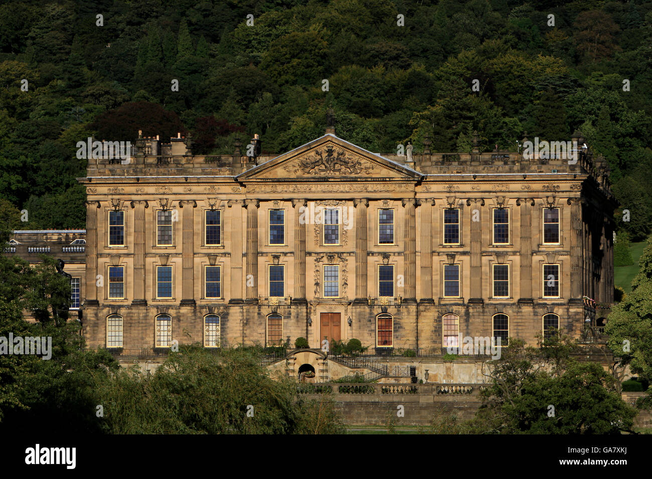 City Views Chatsworth House. Chatsworth House Stock Photo Alamy