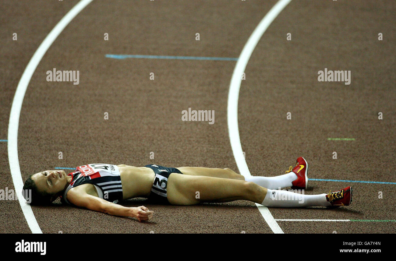 Athletics - IAAF World Athletics Championships - Osaka 2007 - Nagai Stadium Stock Photo