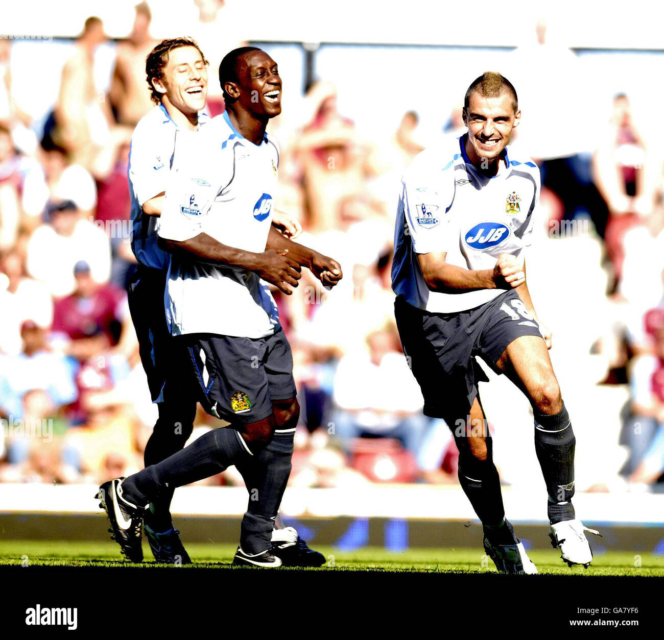 Soccer - Barclays Premier League - West Ham United v Wigan Athletic - Upton Park Stock Photo