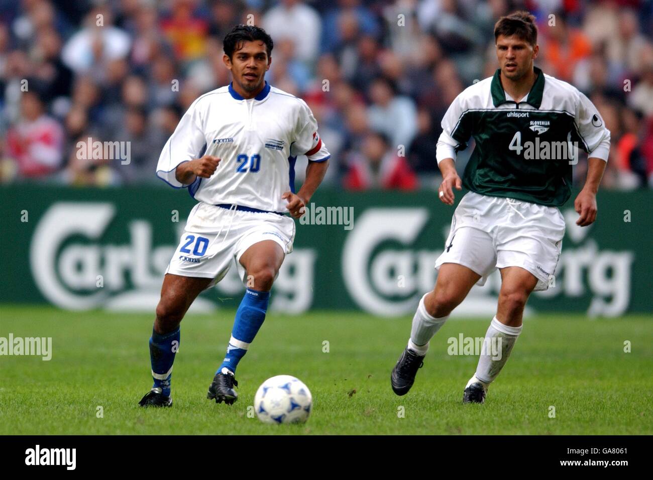 Soccer - Carlsberg Cup - Semi Final - Honduras v Slovenia Stock Photo
