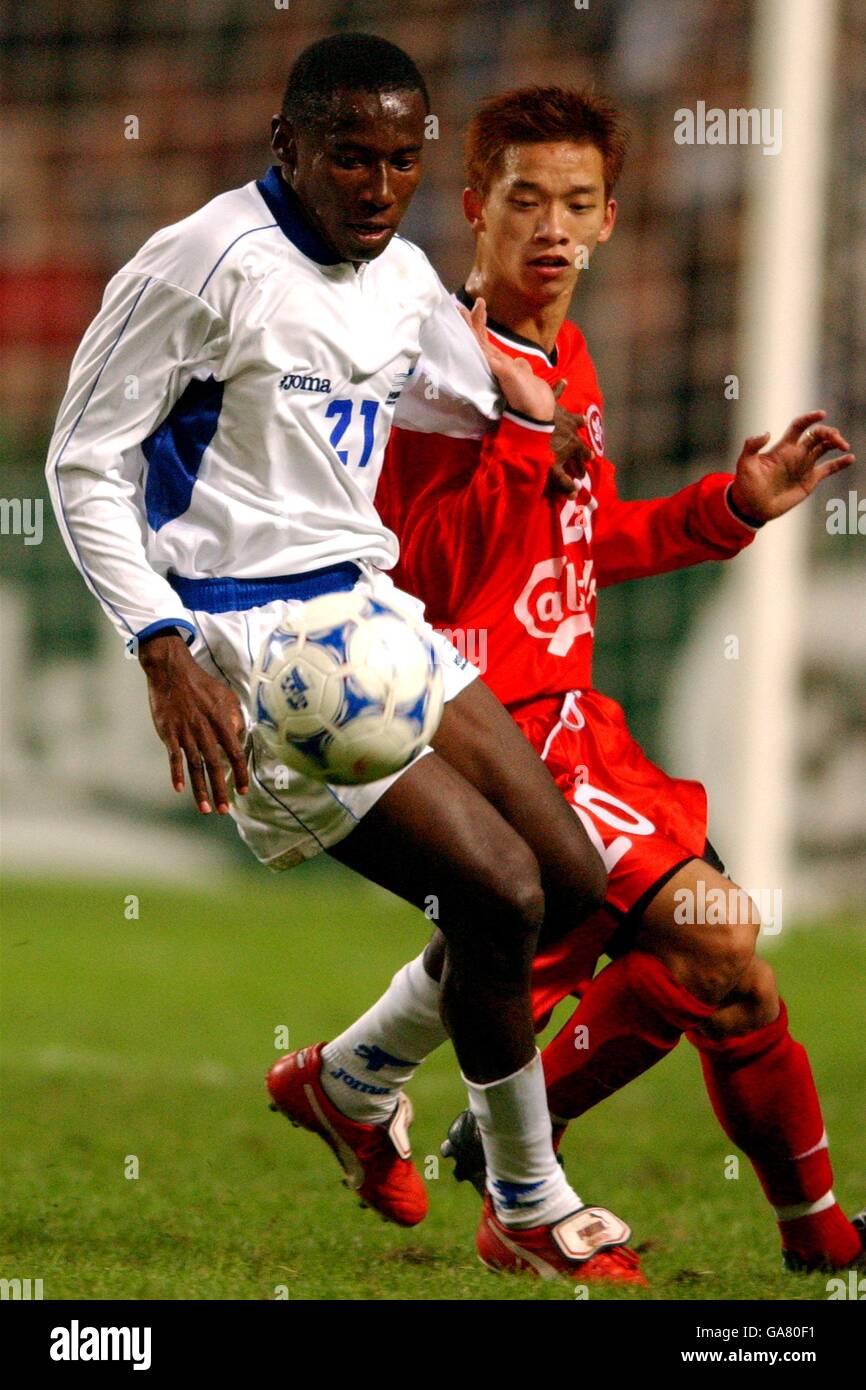 Soccer - Carlsberg Cup - Final - Honduras v Hong Kong XI Stock Photo