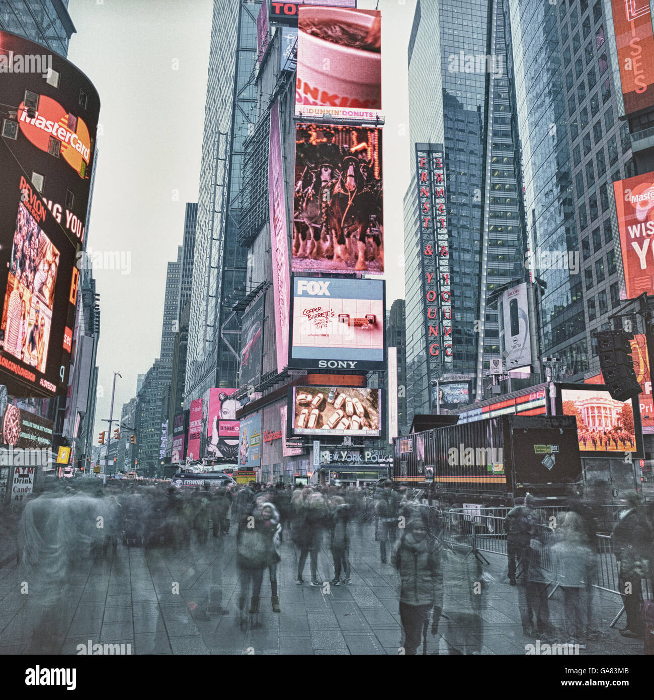 Times Square. Stock Photo