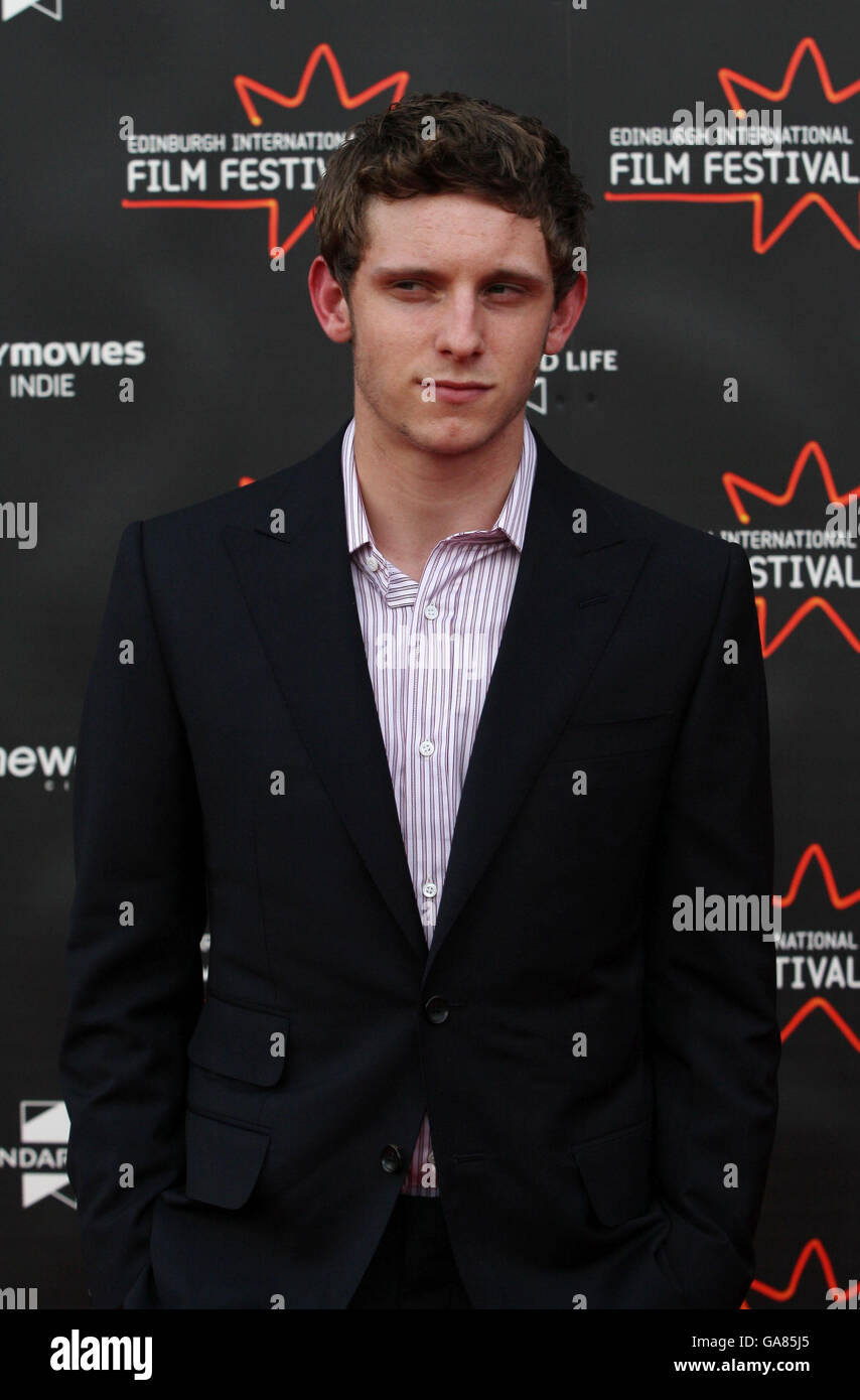 Edinburgh Film Festival. Jamie Bell arrives for the opening night of
