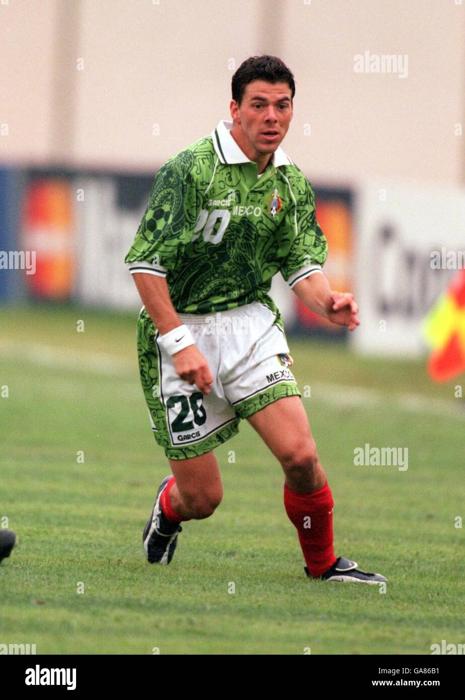 Soccer Copa America 1999 Paraguay Third Place Playoff Mexico v