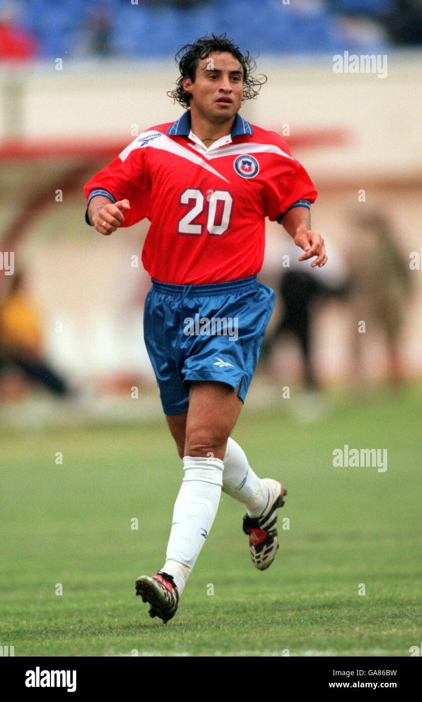 Soccer Copa America 1999 Paraguay Third Place Playoff Mexico V Chile Stock Photo Alamy