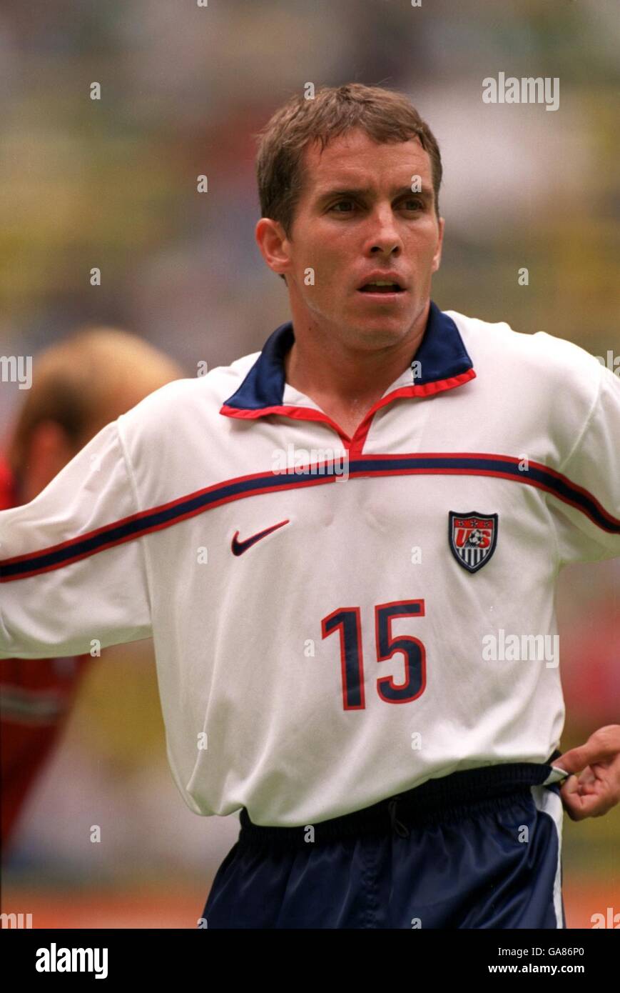 Soccer Confederations Cup Mexico 1999 USA v Mexico Stock Photo Alamy
