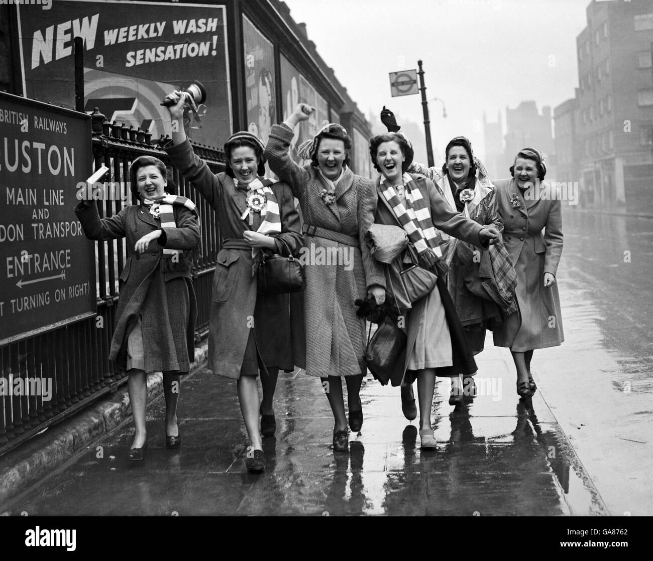 Soccer FA Cup Final Arsenal v Liverpool Wembley Stadium 1950