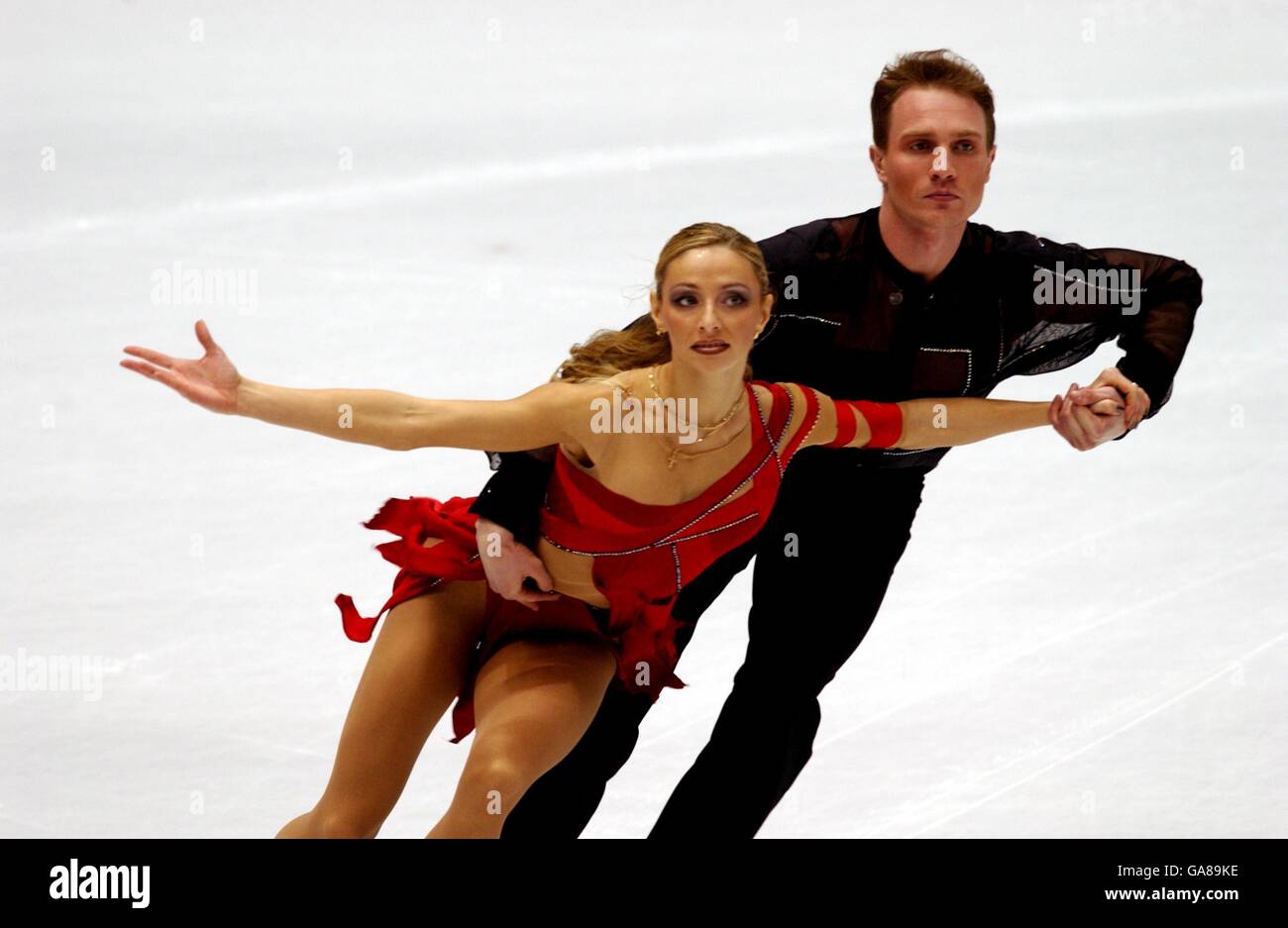 2002 Olympics Ice Skating in Action
