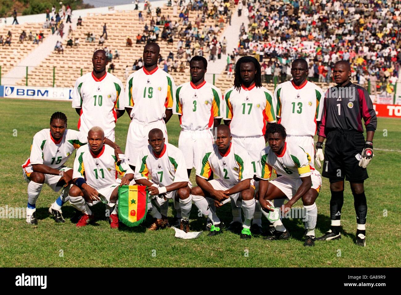Soccer - African Nations Cup Mali 2002 - Semi Final - Nigeria v Senegal Stock Photo