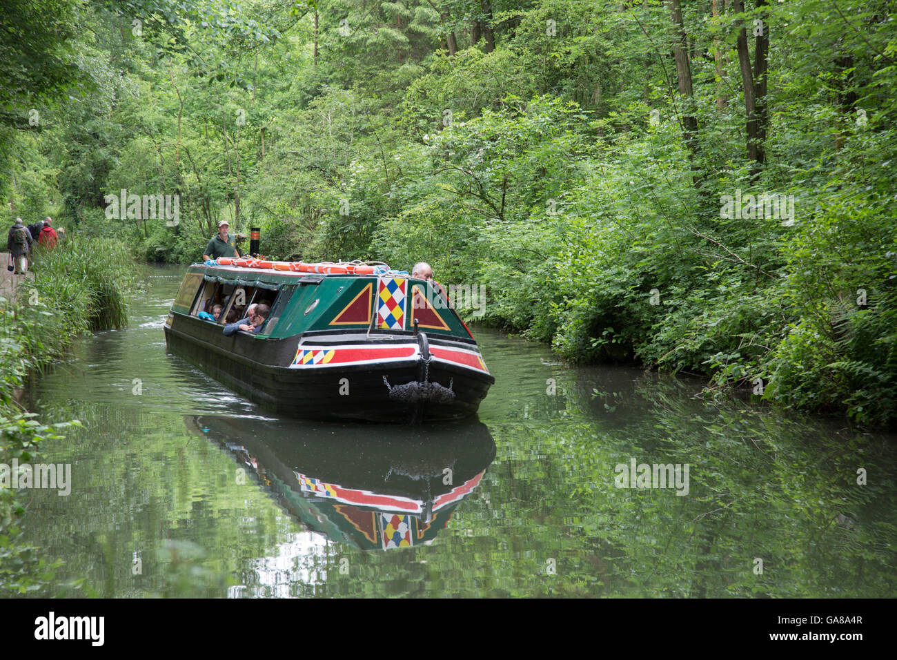Cromford Canal Barge, Peak District, Derbyshire, England, UK Stock Photo Alamy