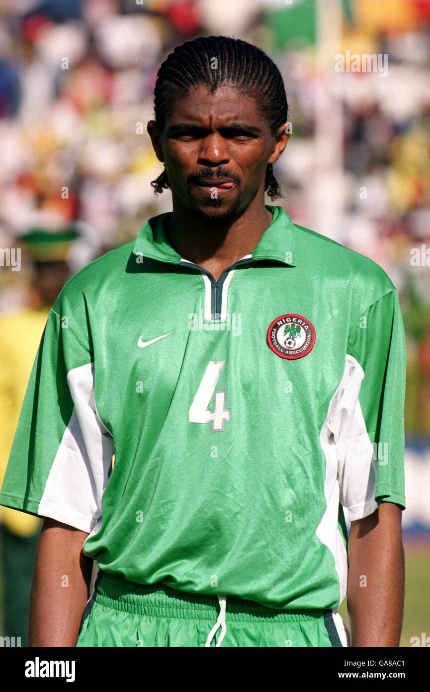 Soccer - African Nations Cup Mali 2002 - Semi Final - Nigeria v Senegal Stock Photo
