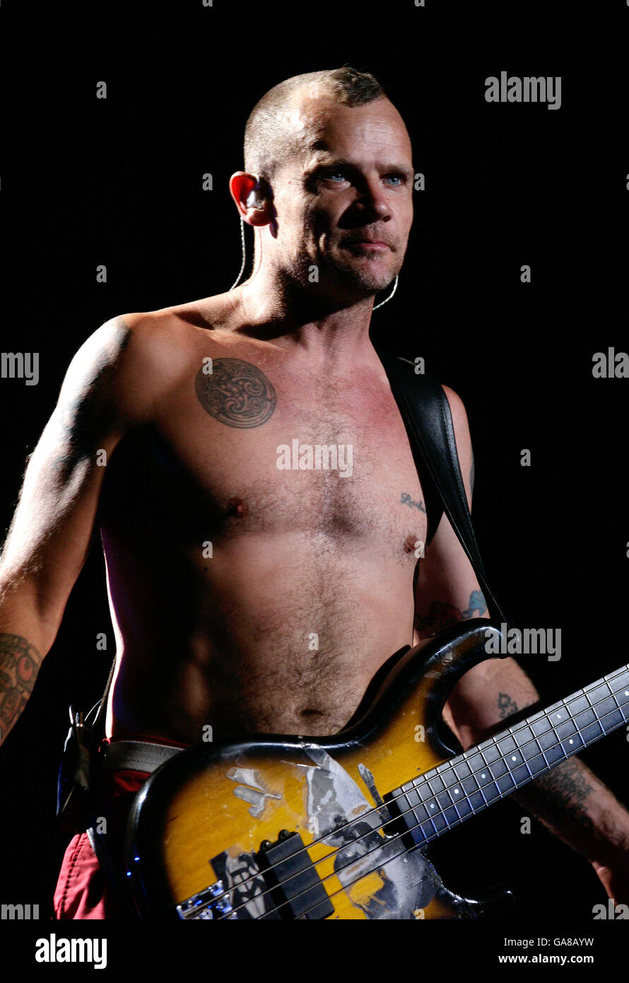 EDITORIAL USE / NO MERCHANDISING Flea of the Red Hot Chili Peppers