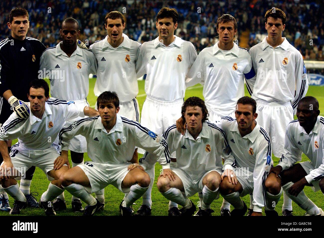Soccer - UEFA Champions League - Group C - Real Madrid v Sparta Prague.  Real Madrid team group Stock Photo - Alamy