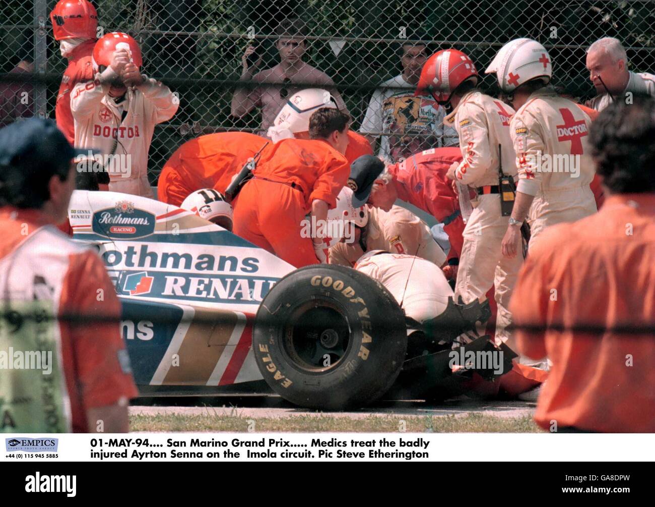Ayrton Senna Crash