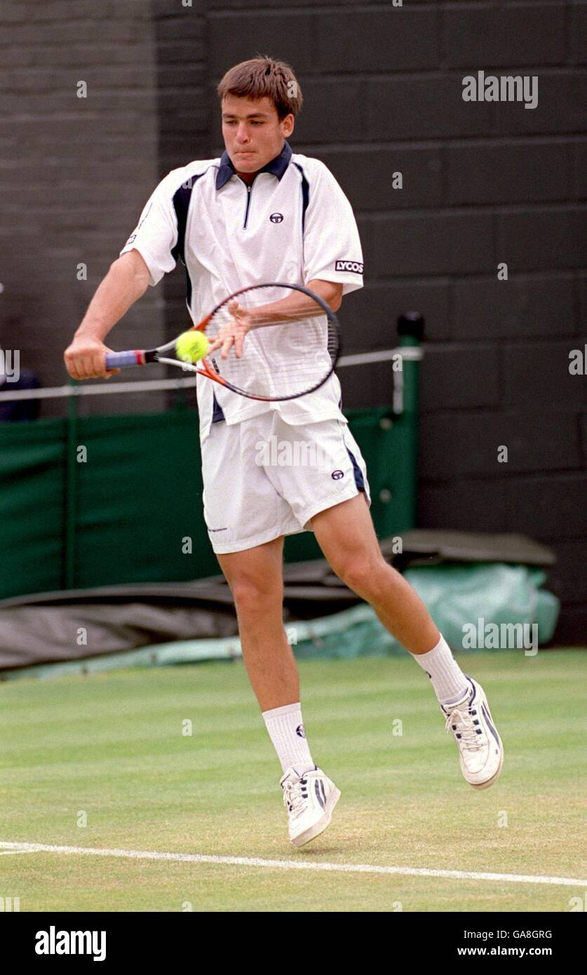 Tennis Wimbledon 2001 Fourth Round Stock Photo Alamy