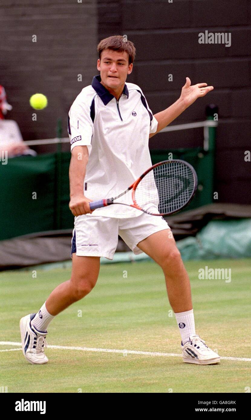 Tennis Wimbledon 2001 Fourth Round Stock Photo Alamy