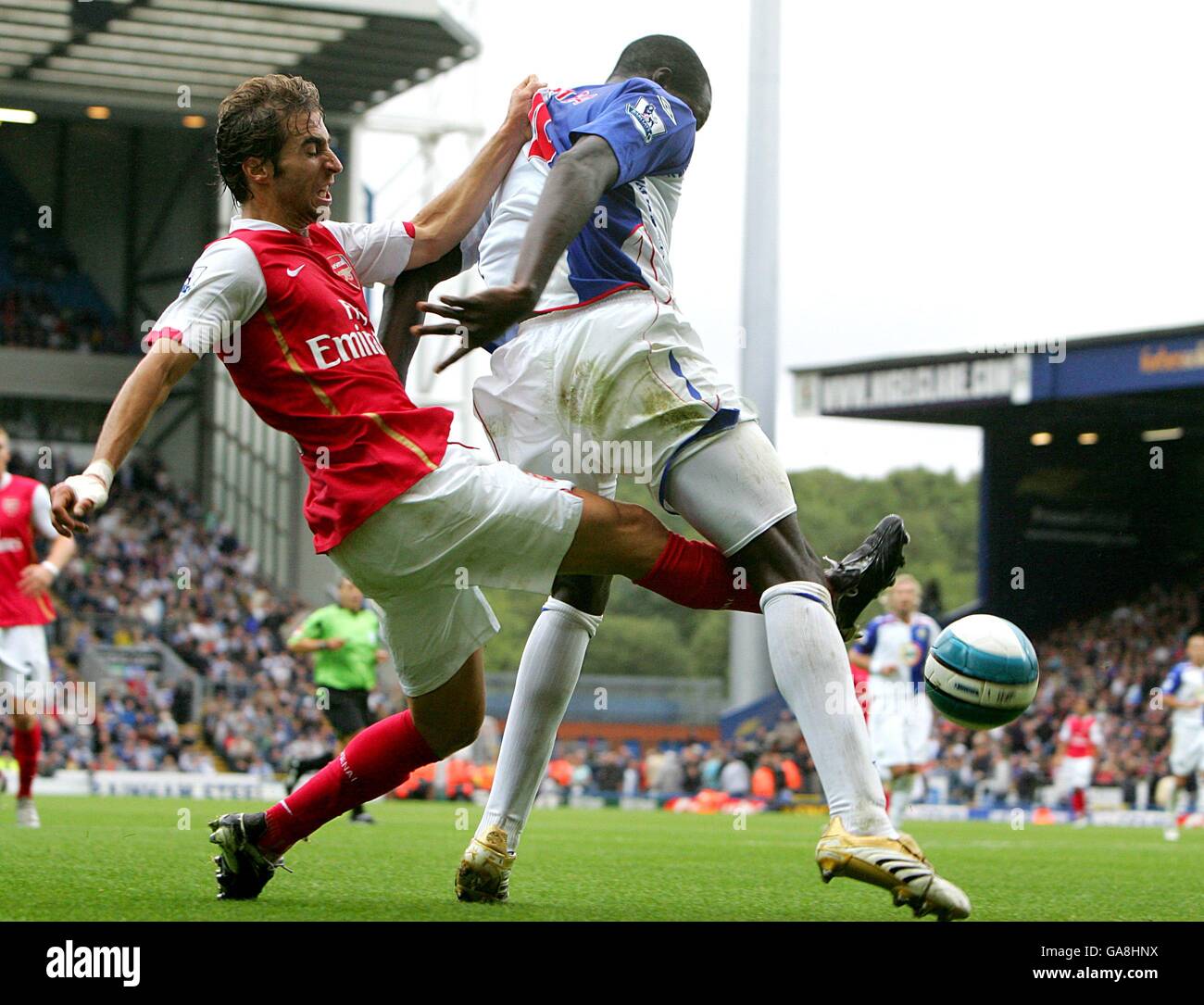 Soccer - Barclays Premier League - Blackburn Rovers v Arsenal - Ewood Park Stock Photo