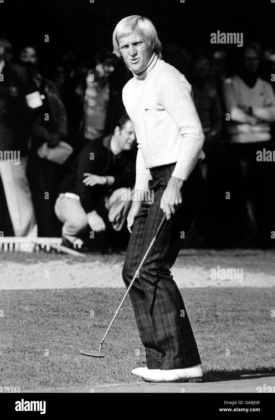 Golf - Suntory World Matchplay Championship - Wentworth. Greg Norman Stock Photo