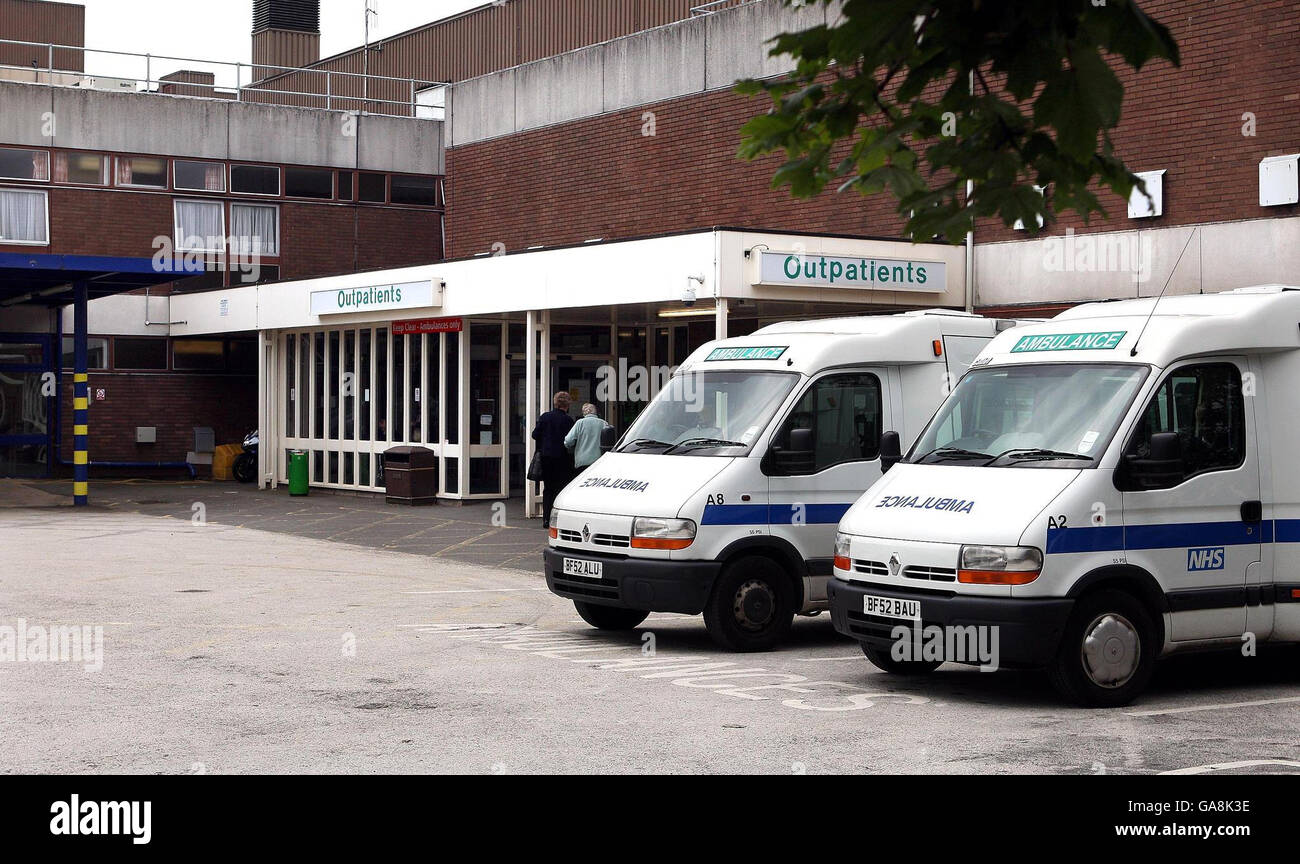 Sandwell General Hospital Stock Photo Alamy