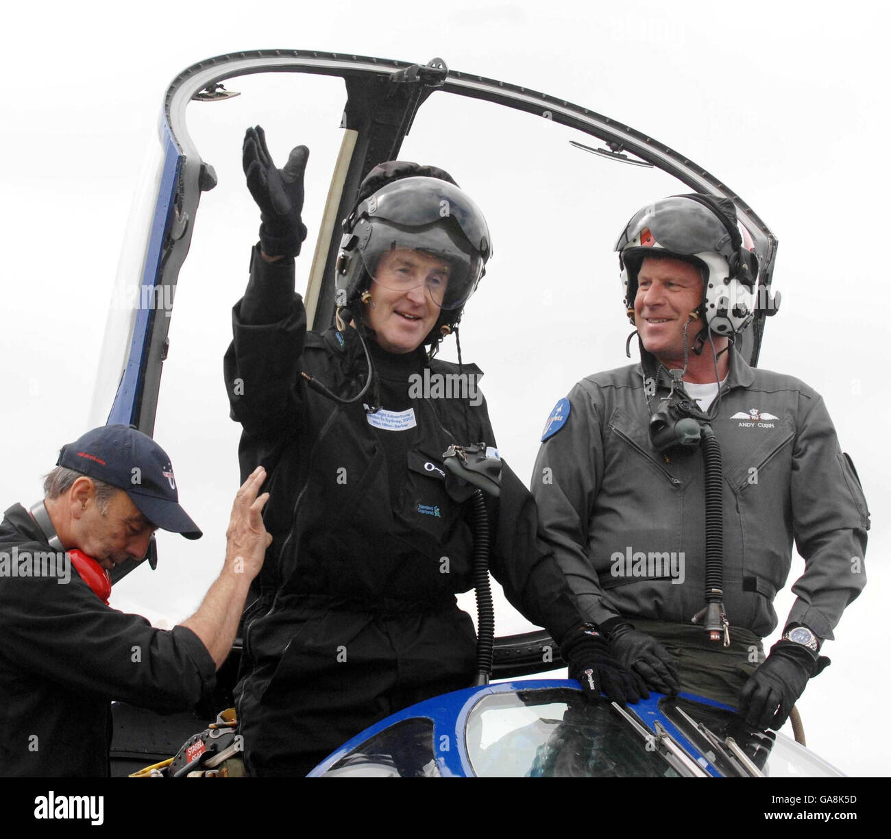 Blind pilot on fighter jet flight Stock Photo Alamy