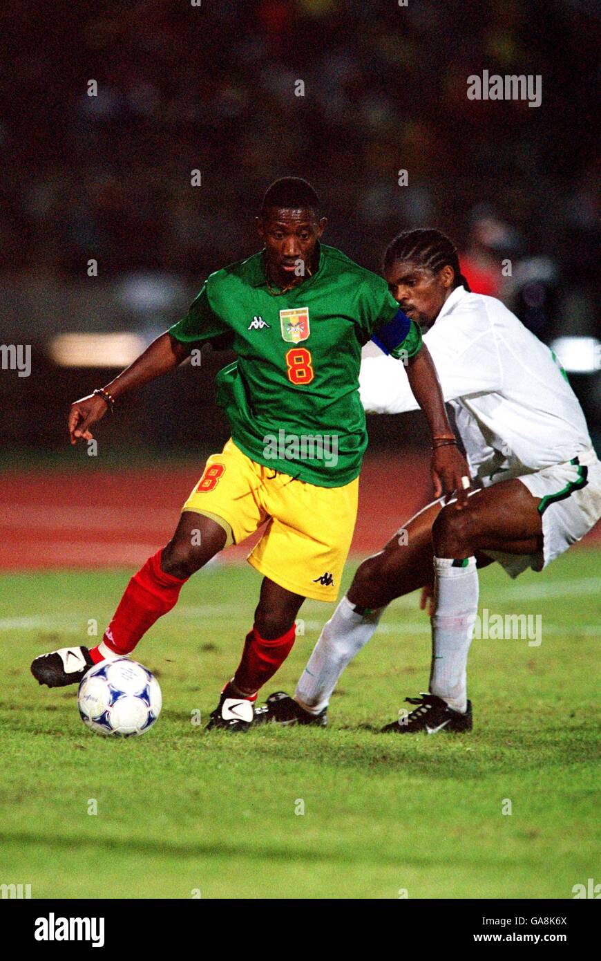 Soccer - African Nations Cup Mali 2002 - Group A - Mali v Nigeria Stock Photo