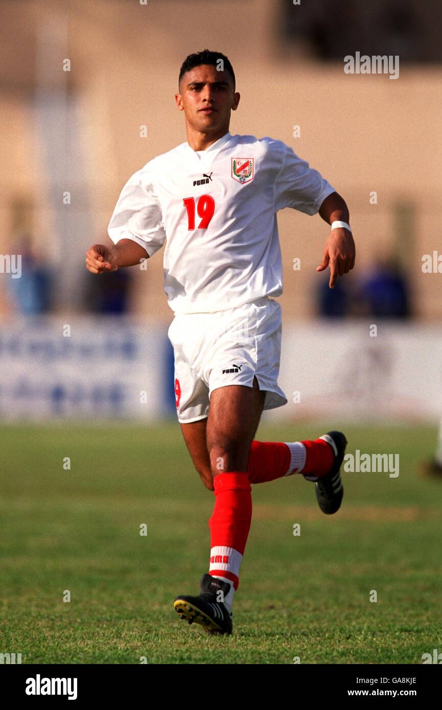 Soccer African Nations Cup Mali 2002 Egypt v Tunisia Stock Photo