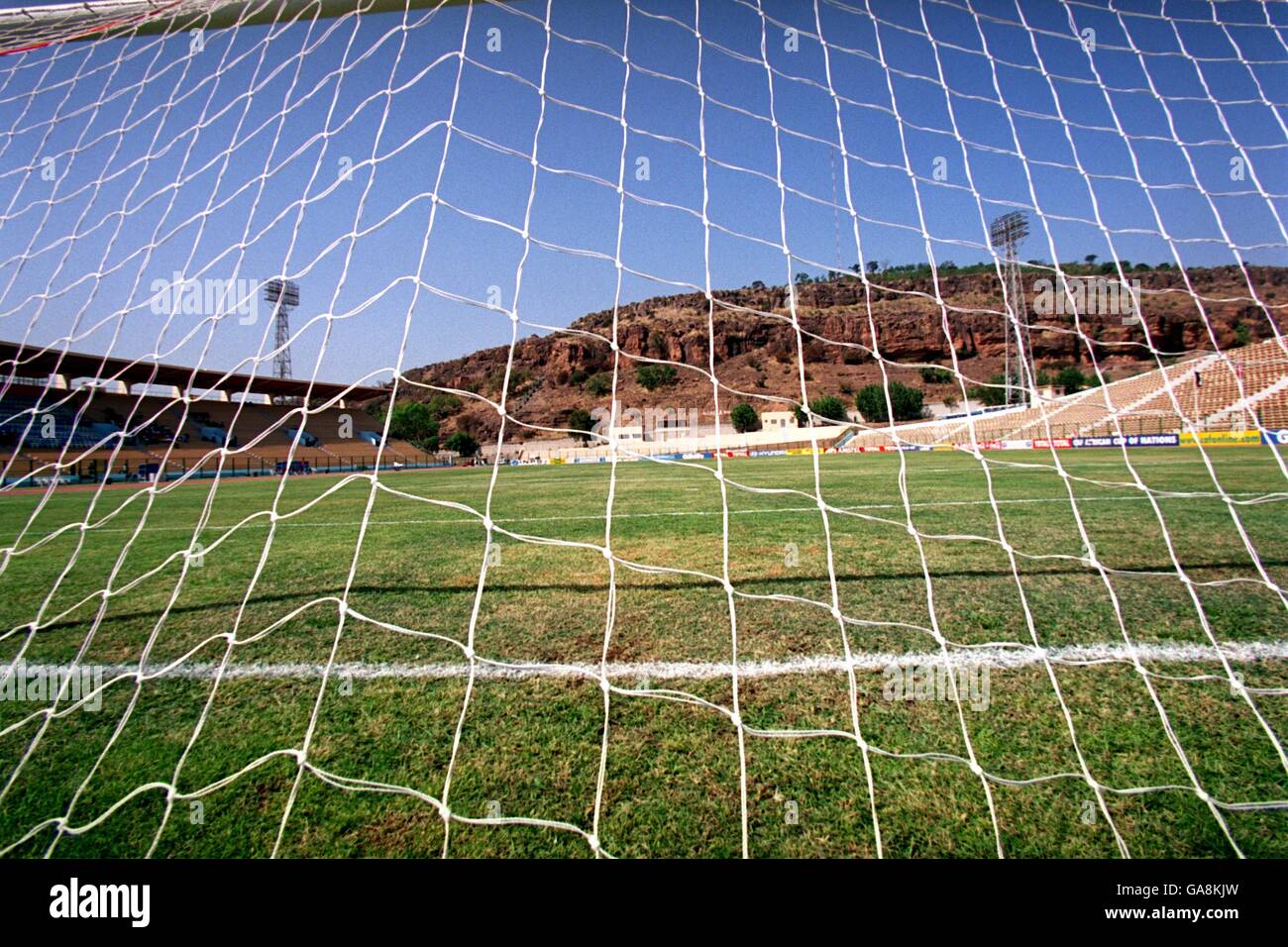 Soccer African Nations Cup Mali 2002 Egypt v Tunisia Stock Photo