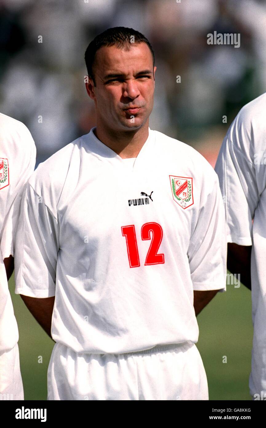 Soccer African Nations Cup Mali 2002 Egypt v Tunisia Stock Photo