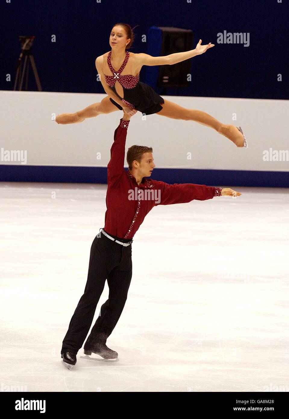 Winter Olympics - Salt Lake City 2002 - Figure Skating - Pairs Short Programme Stock Photo