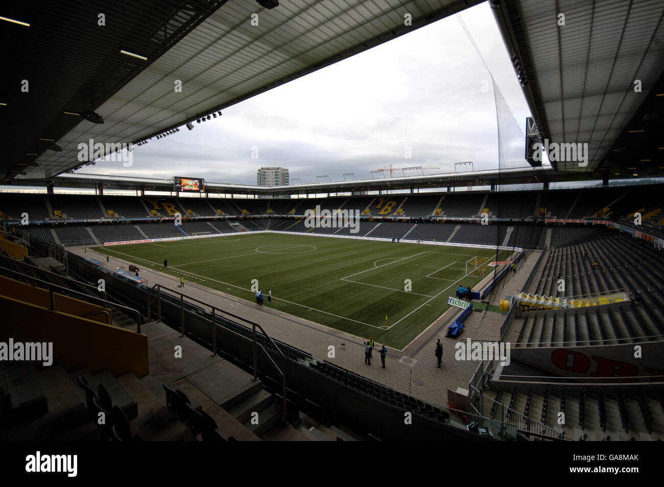 General View of the Stade de Suisse, home to BSC Young Boys Stock Photo