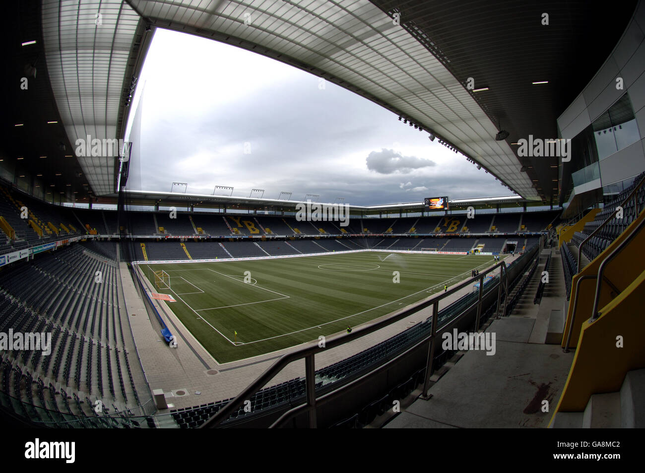 General View of the Stade de Suisse, home to BSC Young Boys Stock Photo