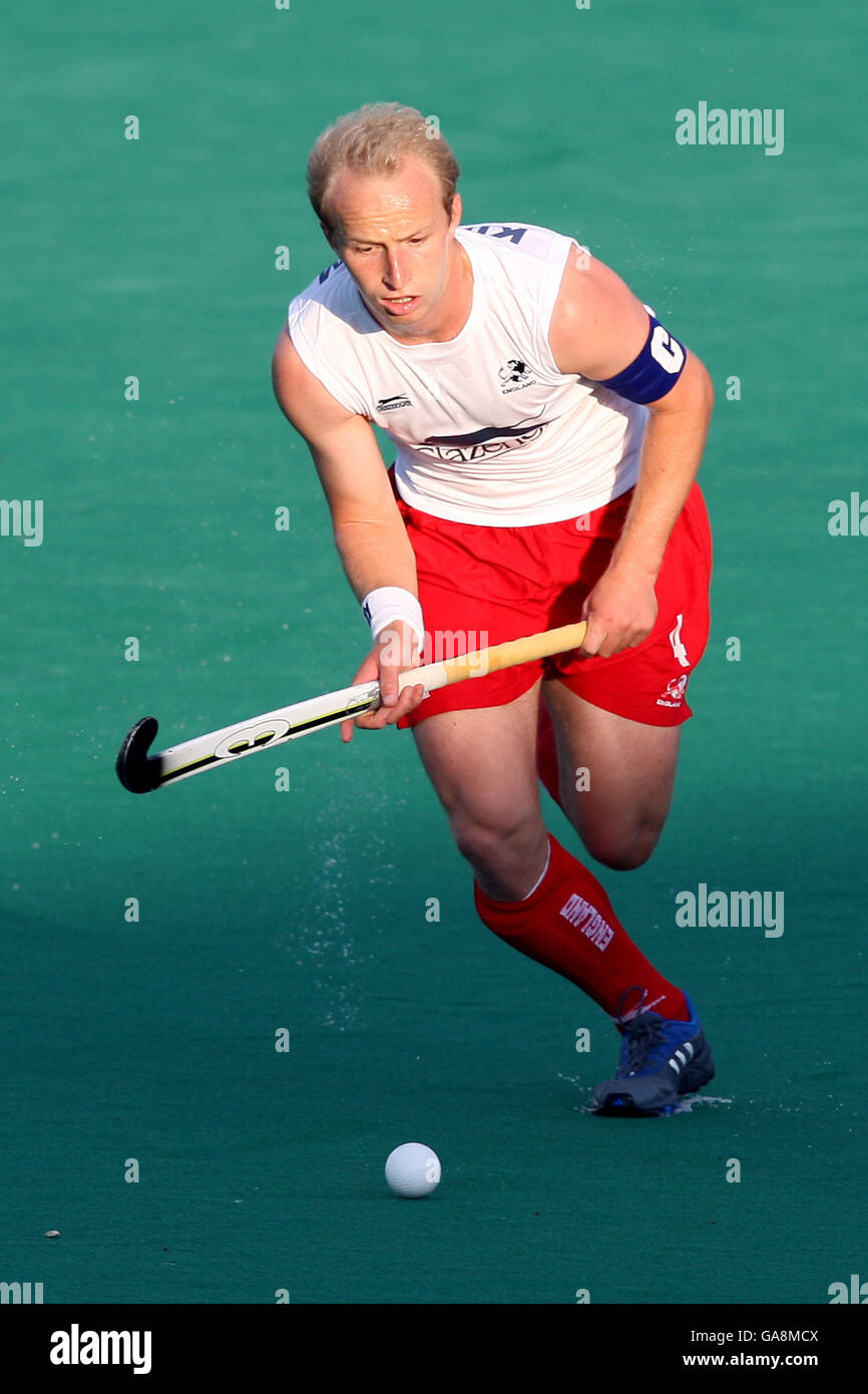 Hockey - Men's EuroHockey Nations Championships 2007 - Pool A - England v Germany - Belle Vue Hockey Centre Stock Photo