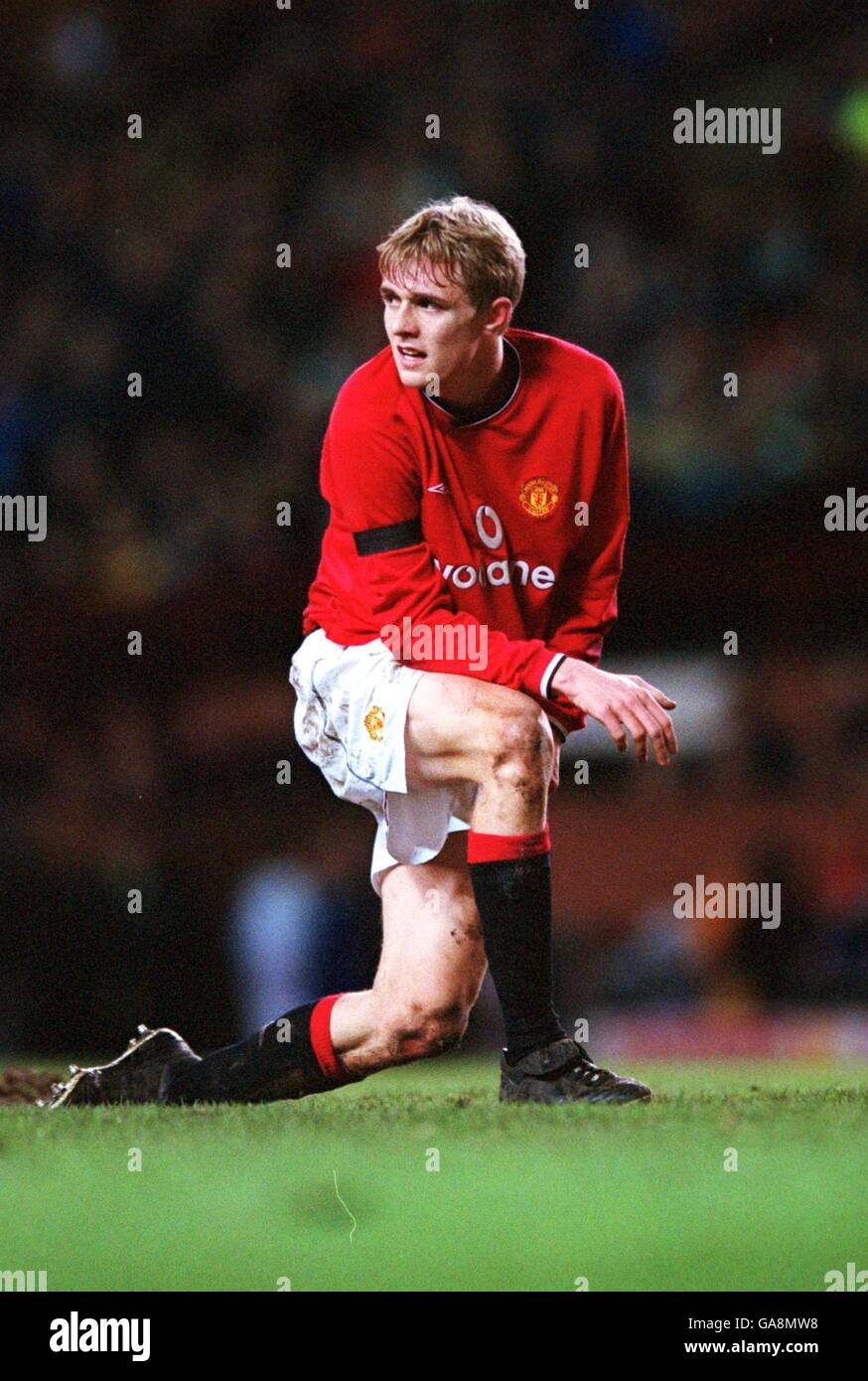 Soccer - FA Youth Cup - Fifth Round - Manchester United v Hartlepool United. Darren Fletcher, Manchester United Stock Photo