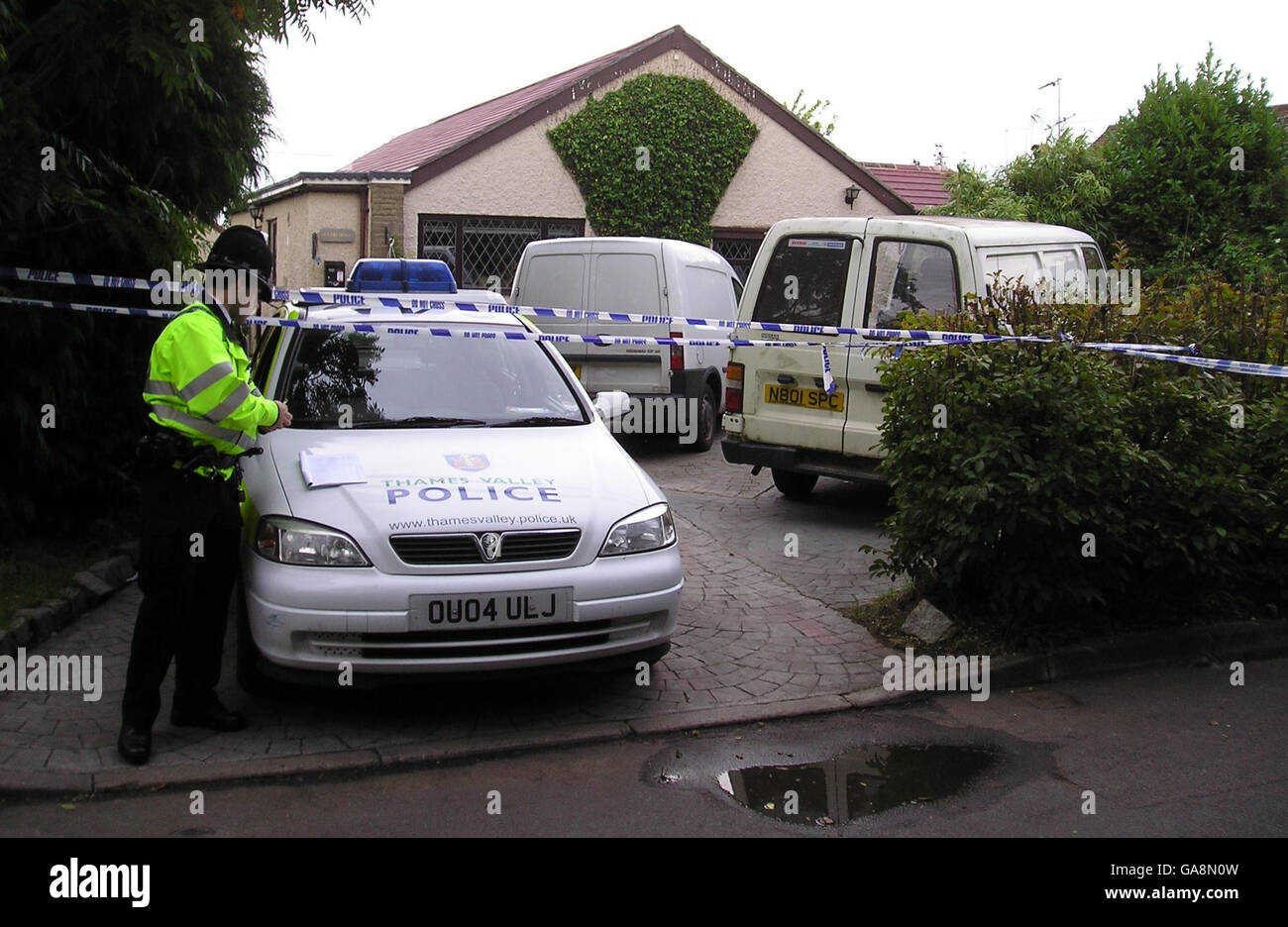 General view of a house on cherry garden lane hires stock photography