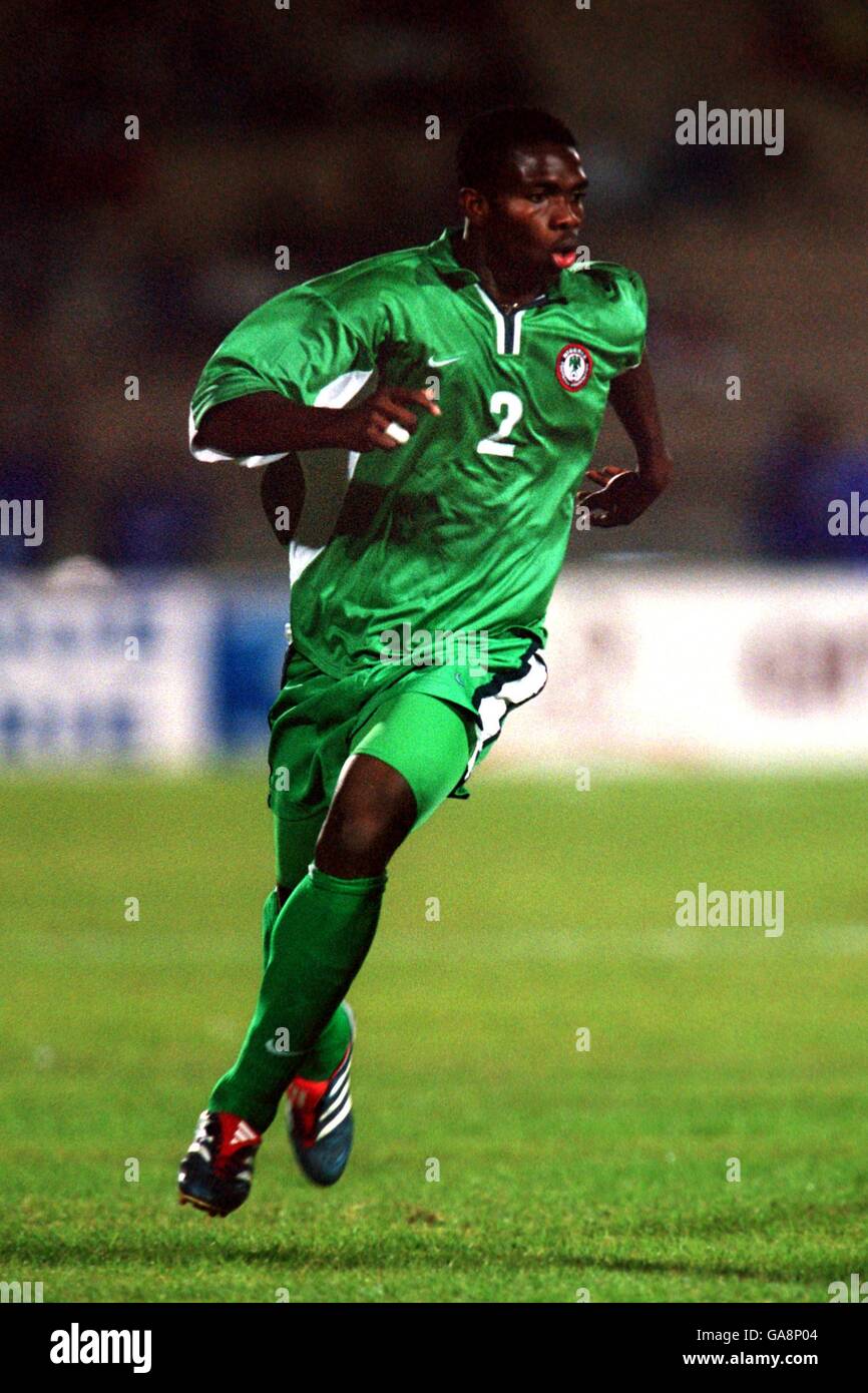 Soccer - African Nations Cup Mali 2002 - Quarter Final - Nigeria v Ghana Stock Photo