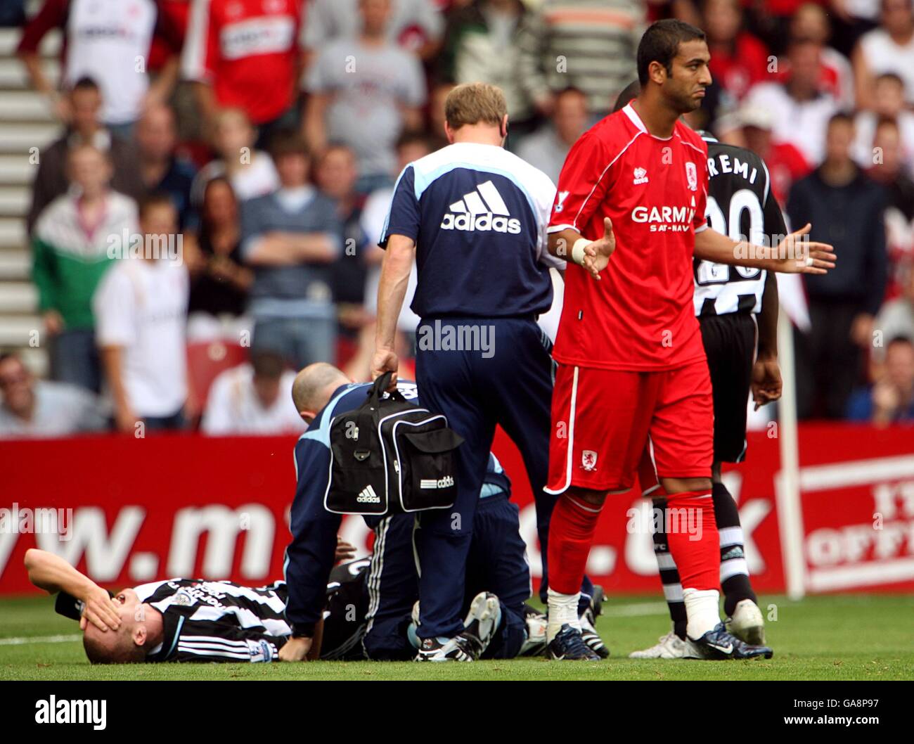 Soccer - Barclays Premier League - Middlesbrough v Newcastle United - Riverside Stadium Stock Photo