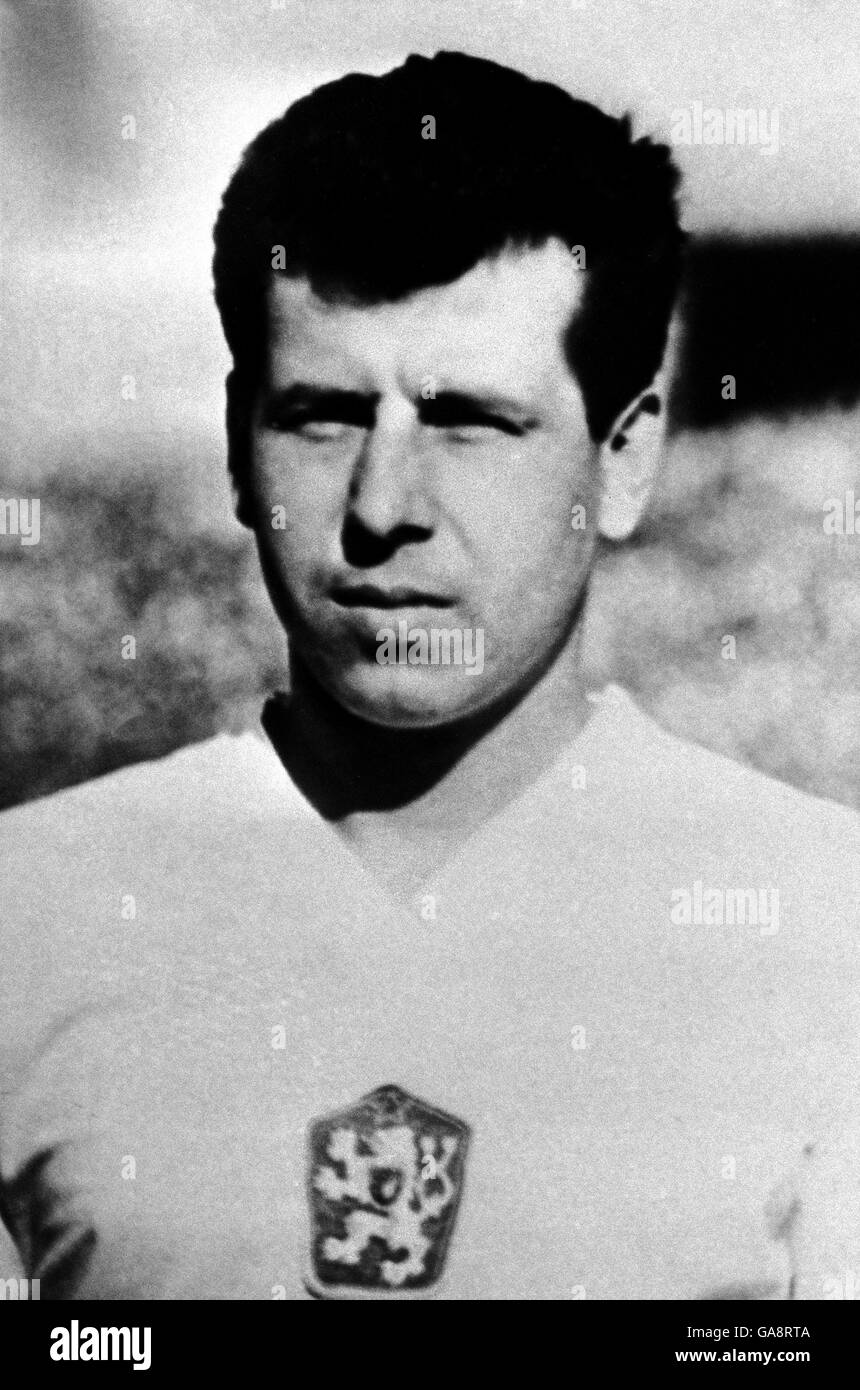 Czech Soccer. Josef Masopust, Czechoslovakia Stock Photo