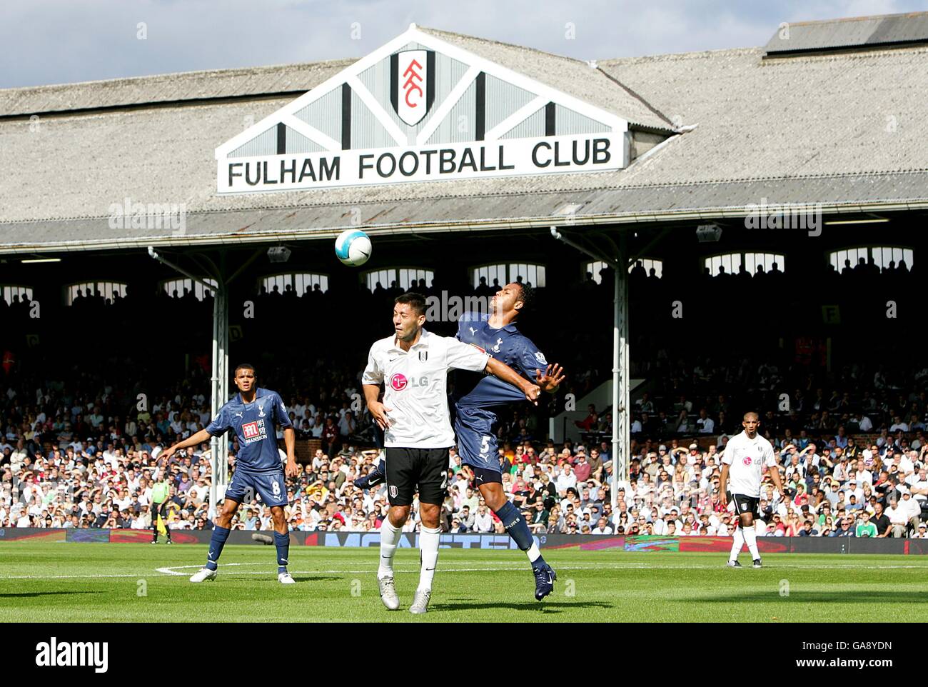 Soccer - Barclays Premier League - Fulham v Tottenham Hotspur - Craven Cottage Stock Photo