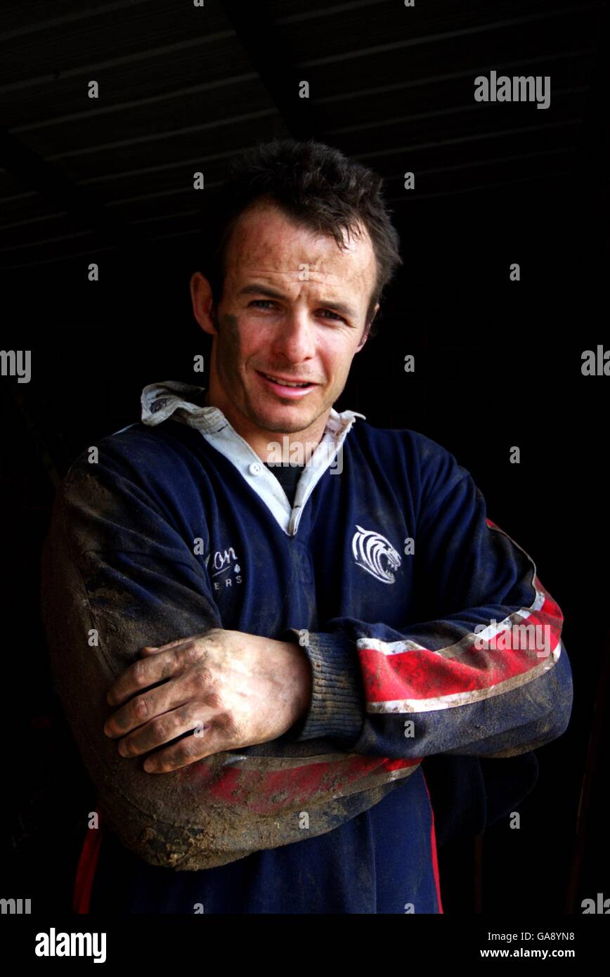 Rugby Union - Austin Healey Feature - Leicester Tigers Stock Photo