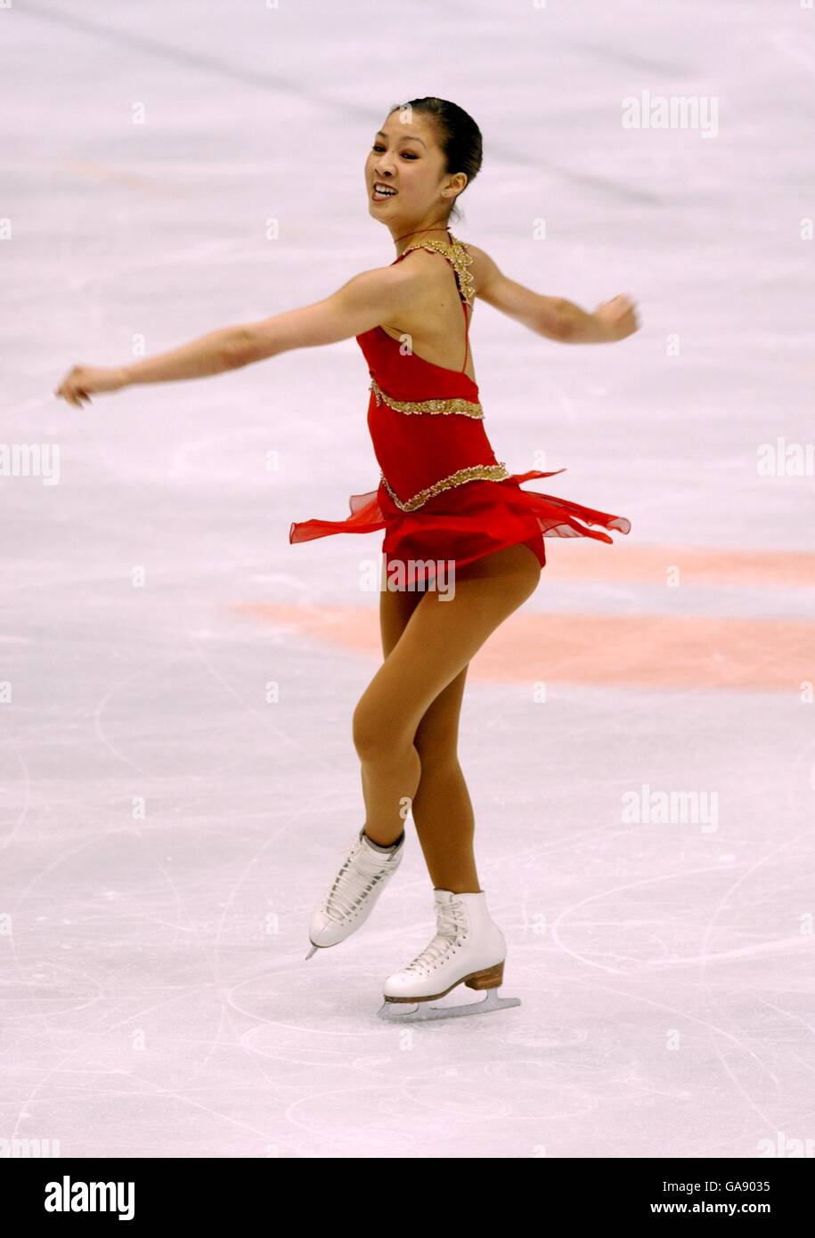 Winter Olympics - Salt Lake City 2002 - Figure Skating - Women's Free Programme Stock Photo