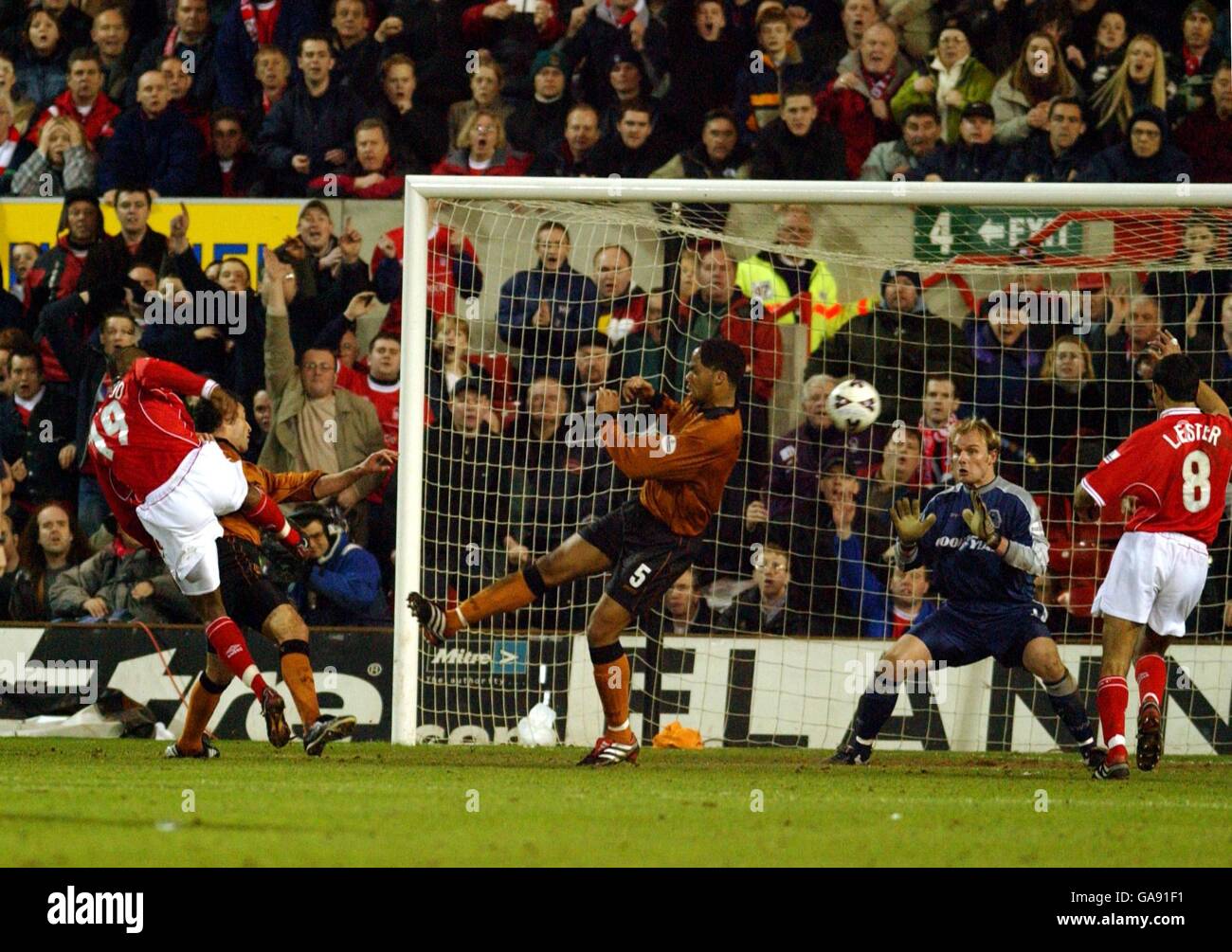 Soccer - Nationwide League Division One - Nottingham Forest v Wolverhampton Wanderers Stock Photo